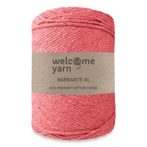 Fio Macramé WELCOME YARN Barbante XL 3mmx200m 500g (aprox.) Coral