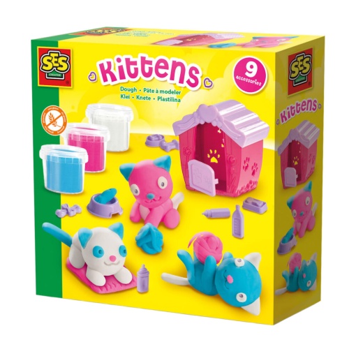 Plasticina - Gatinhos SES CREATIVE Dough