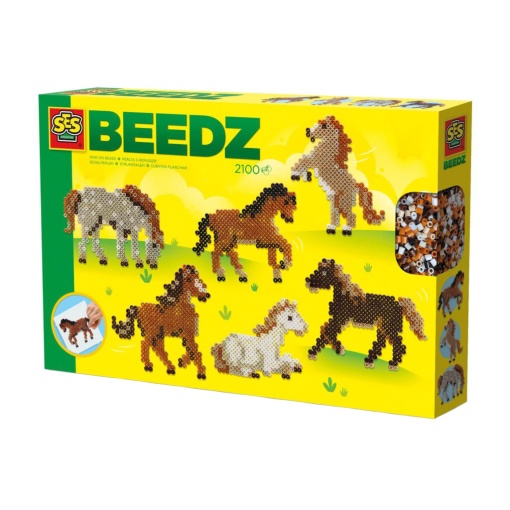 Missangas - Cavalos Selvagens SES CREATIVE Beedz (2100 unidades)