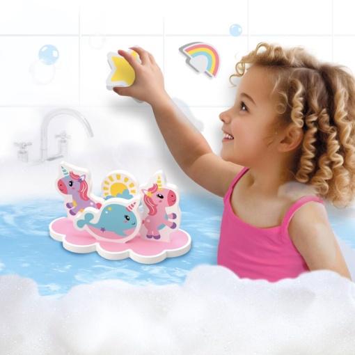 Ilha do Banho "Unicórnio" SES CREATIVE Aqua Tiny Talents