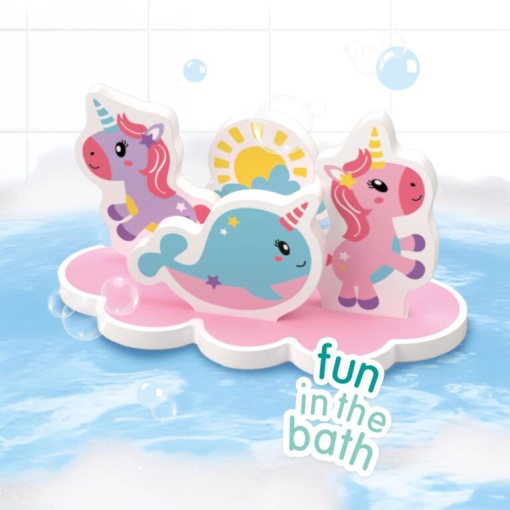 Ilha do Banho "Unicórnio" SES CREATIVE Aqua Tiny Talents