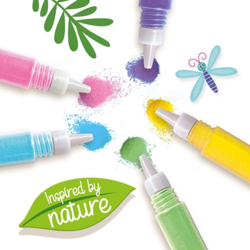 Arte com areia colorida - Inspirado pela Natureza SES CREATIVE Hobby
