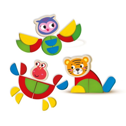 Montessori - Criar formas de animais SES CREATIVE Hobby