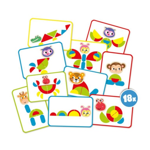 Montessori - Criar formas de animais SES CREATIVE Hobby