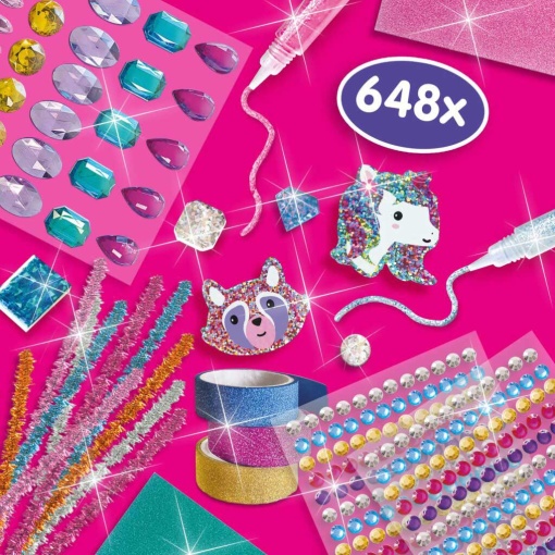 Caixa Criativa Mega Glitter SES CREATIVE Hobby
