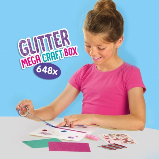 Caixa Criativa Mega Glitter SES CREATIVE Hobby