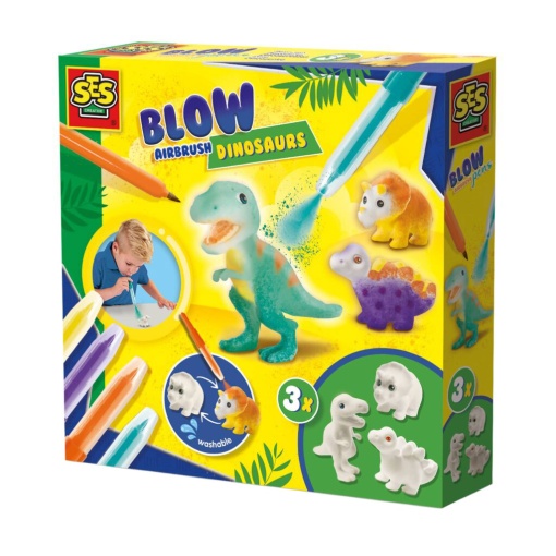 Canetas de Sopro - Dinossauros SES CREATIVE Hobby
