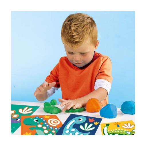 Plasticina Cartões de Actividades Dinos SES CREATIVE My First