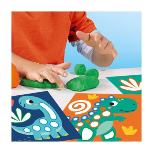 Plasticina Cartões de Actividades Dinos SES CREATIVE My First