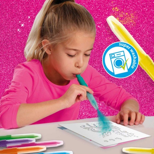 Brush Pens de Sopro û Unicórnio SES CREATIVE Hobby