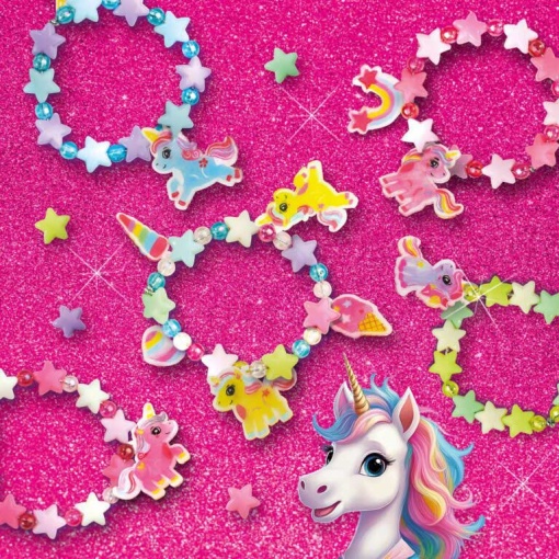 Pulseiras de Charms - Unicórnio SES CREATIVE Hobby