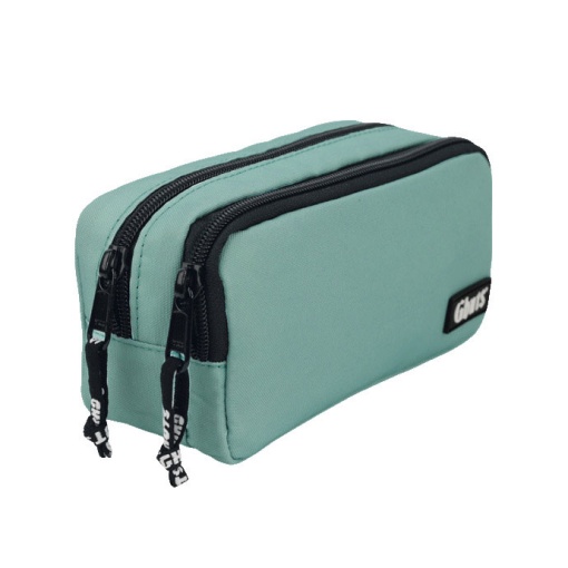 Estojo Escolar GHUTS Double Pearl Aqua 2025