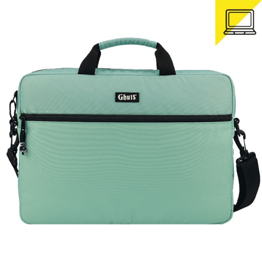 Mala de Tiracolo para Portátil 14" GHUTS Duque Pearl Aqua 2025 39x28x5cm