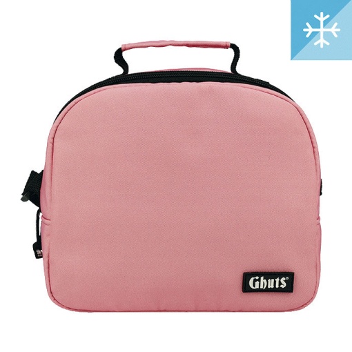 Lancheira Térmica GHUTS Yummg Strawberry Pink 2025 22x20x11cm
