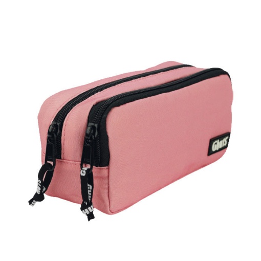 Estojo Escolar GHUTS Double Strawberry PINK 2025