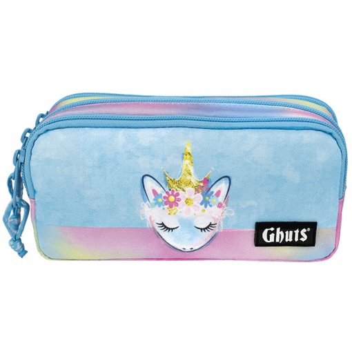 Estojo Escolar GHUTS New Triple Miss Unicorn 2025