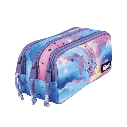 Estojo Escolar GHUTS New Triple Cloud Stars 2025