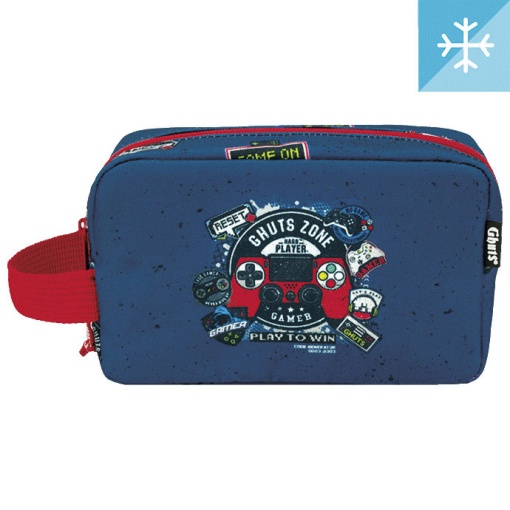 Bolsa de Lanche Térmica GHUTS Snacky Game Zone 2025 20,5x12x6cm
