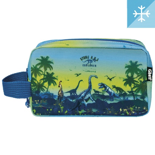 Bolsa de Lanche Térmica GHUTS Snacky Stone Age 2025 20,5x12x6cm