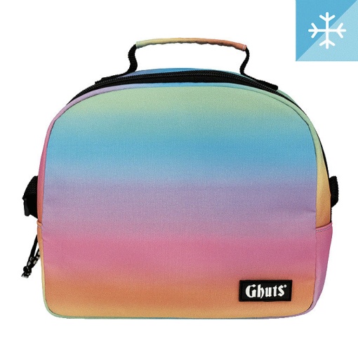 Lancheira Térmica GHUTS Yummg Plain Rainbow 2025 22x20x11cm