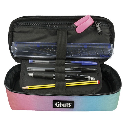 Estojo Escolar GHUTS Rectangle Plain RAINBOW 2025