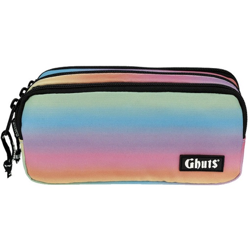 Estojo Escolar GHUTS New Triple Plain RAINBOW 2025