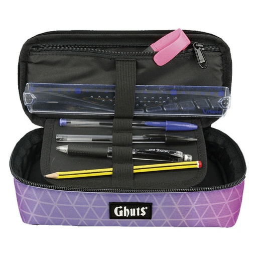 Estojo Escolar GHUTS Rectangle Pinkblue 2025