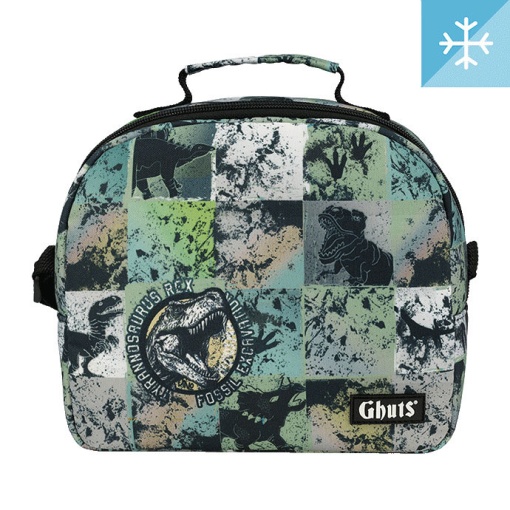 Lancheira Térmica GHUTS Yummg Dino Fossil 2025 22x20x11cm