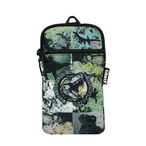 Bolsa de Telemóvel GHUTS Onliny DINO Fossil 2025 9,5x18x2cm