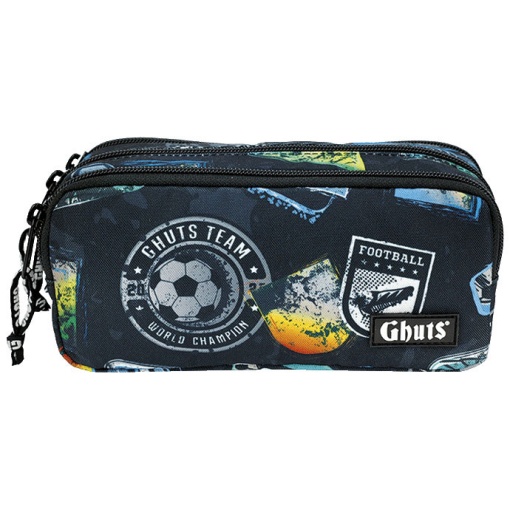 Estojo Escolar GHUTS New Triple Football Team 2025