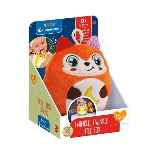 Peluche Raposa Fofinha CLEMENTONI Baby