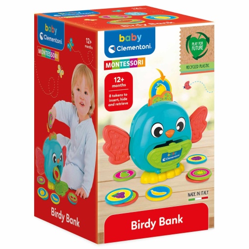 Montessori - Passarinho mealheiro CLEMENTONI Baby