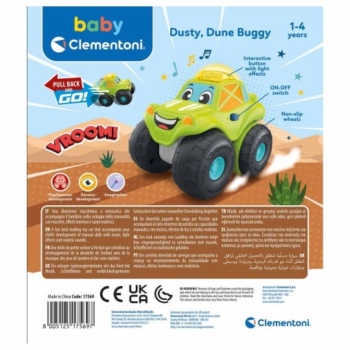 Dusty, O Buggy Das Dunas CLEMENTONI Baby