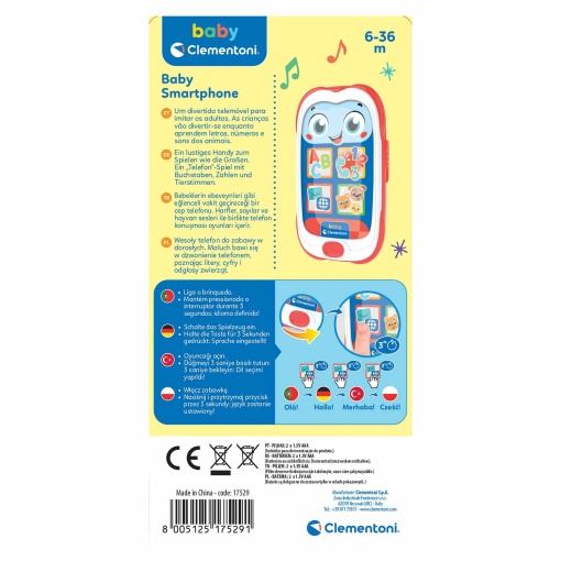 Smartphone falante CLEMENTONI Baby 17529