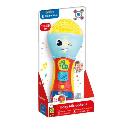 Microfone falante CLEMENTONI Baby