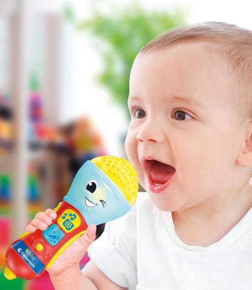 Microfone falante CLEMENTONI Baby