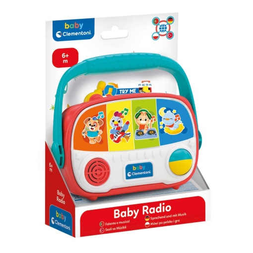 Rádio Falante CLEMENTONI Baby