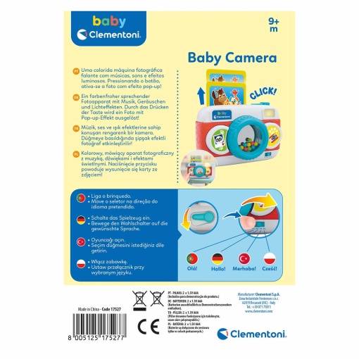 Câmara Falante CLEMENTONI Baby