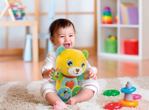 Peluche Ted Falante CLEMENTONI Baby