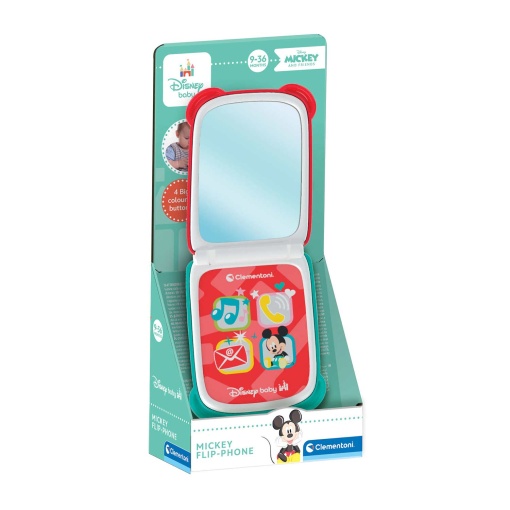 Mickey flip phone CLEMENTONI DISNEY Baby