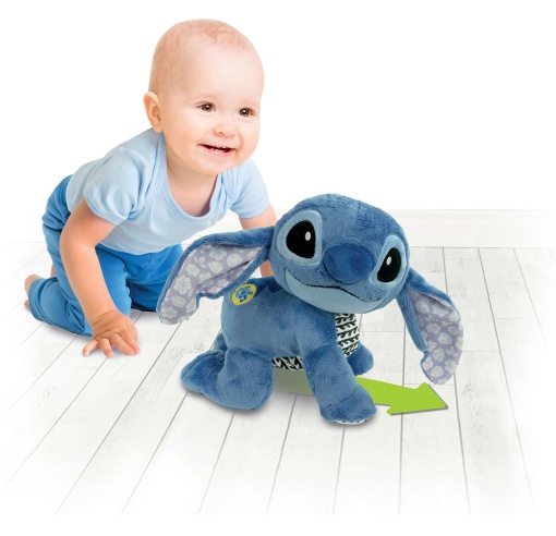 Peluche Stitch Gatinha Comigo CLEMENTONI DISNEY Baby