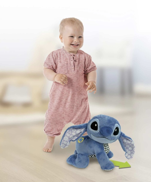 Peluche Stitch Gatinha Comigo CLEMENTONI DISNEY Baby