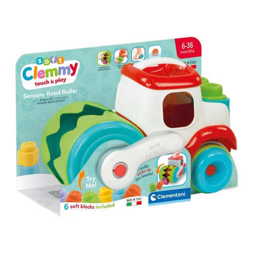 Rolo Compressor Sensorial CLEMENTONI Soft Clemmy