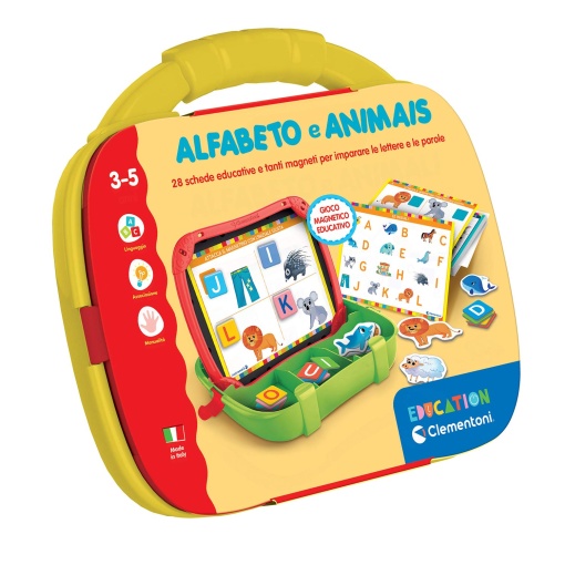 Mala Magnética - Alfabeto e Animais CLEMENTONI Education