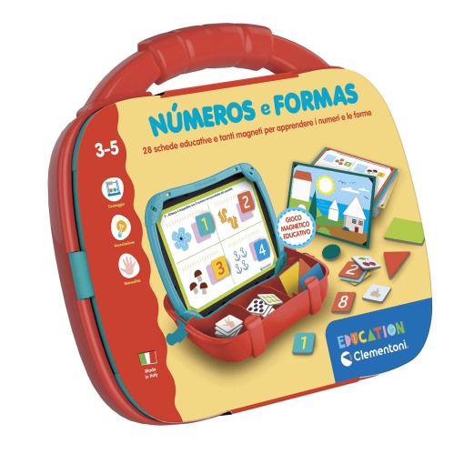 Mala Magnética - Números e Formas CLEMENTONI Education