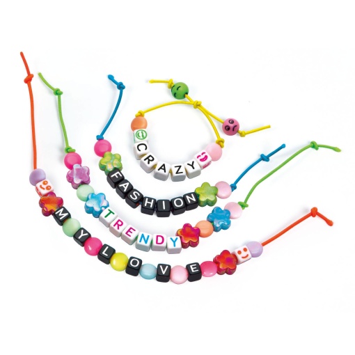 Crazy Chic Pulseiras com Mensagens Azul CLEMENTONI