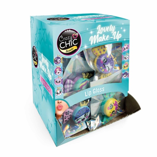 Crazy Chic Lip Gloss Candies Sortido CLEMENTONI