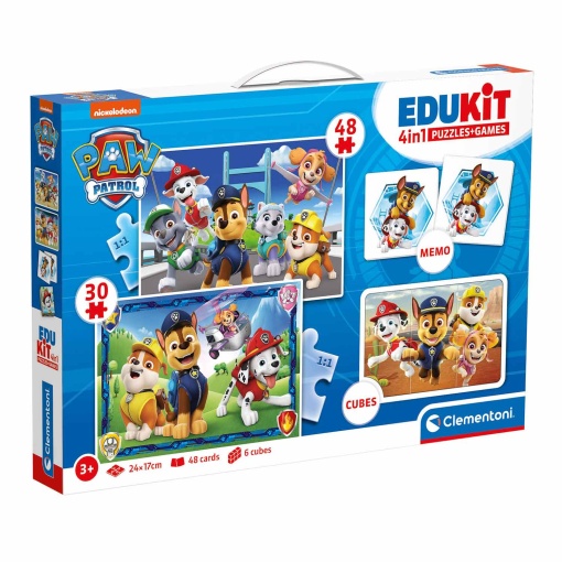 4 em 1 Patrulha Pata CLEMENTONI Edukit
