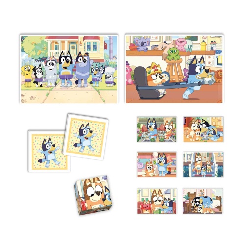 4 em 1 Bluey CLEMENTONI Edukit