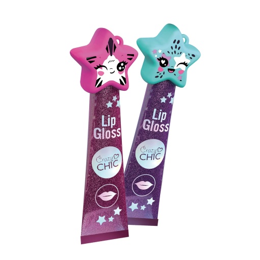 Crazy Chic Lip Gloss Twinkle STAR Sortido CLEMENTONI
